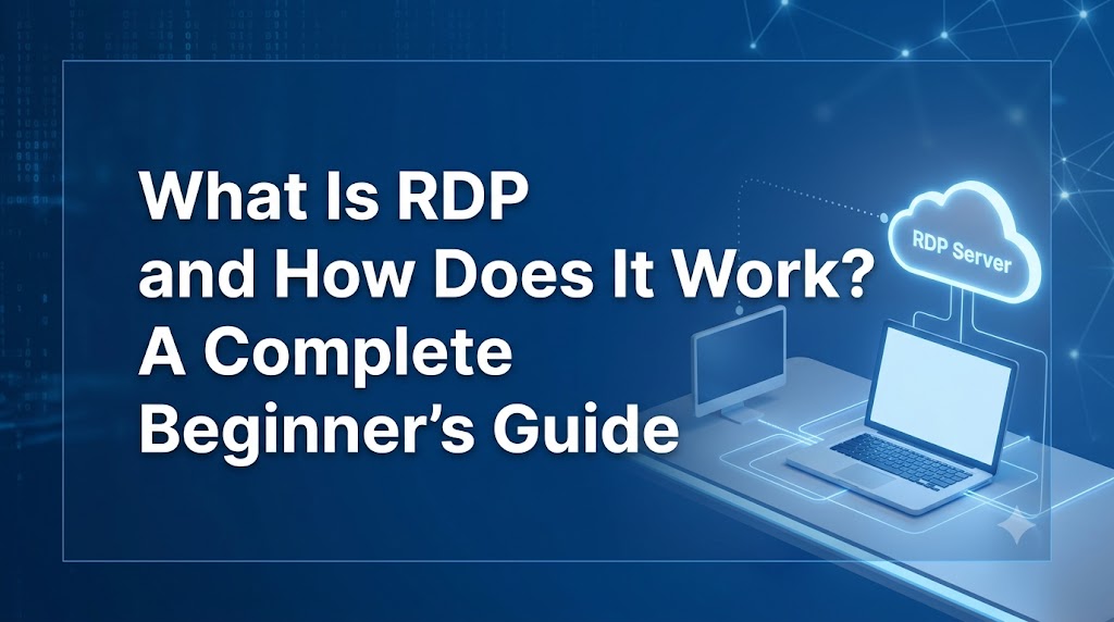 What Is RDP and How Does It Work beginner guide to Remote Desktop Protocol